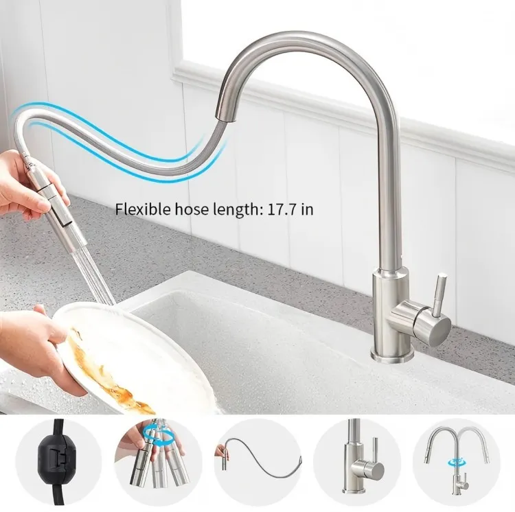 Robinet de cuisine sans contact
