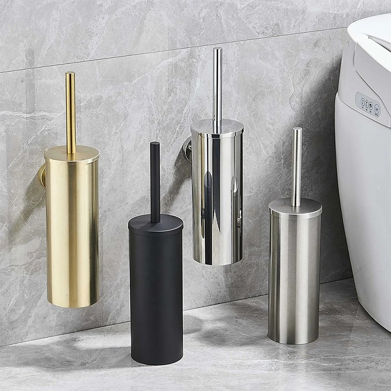 Ensemble de brosse de toilette mural